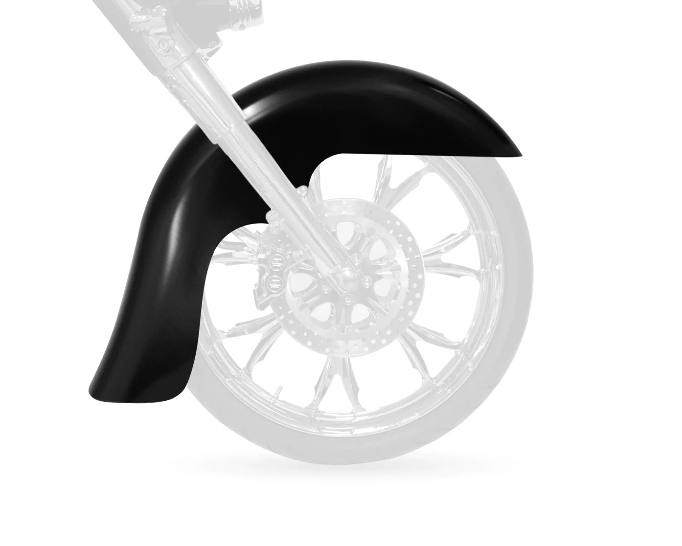 Klock Werks Big Wheel Front Fender for HD '83-'13 Touring Models