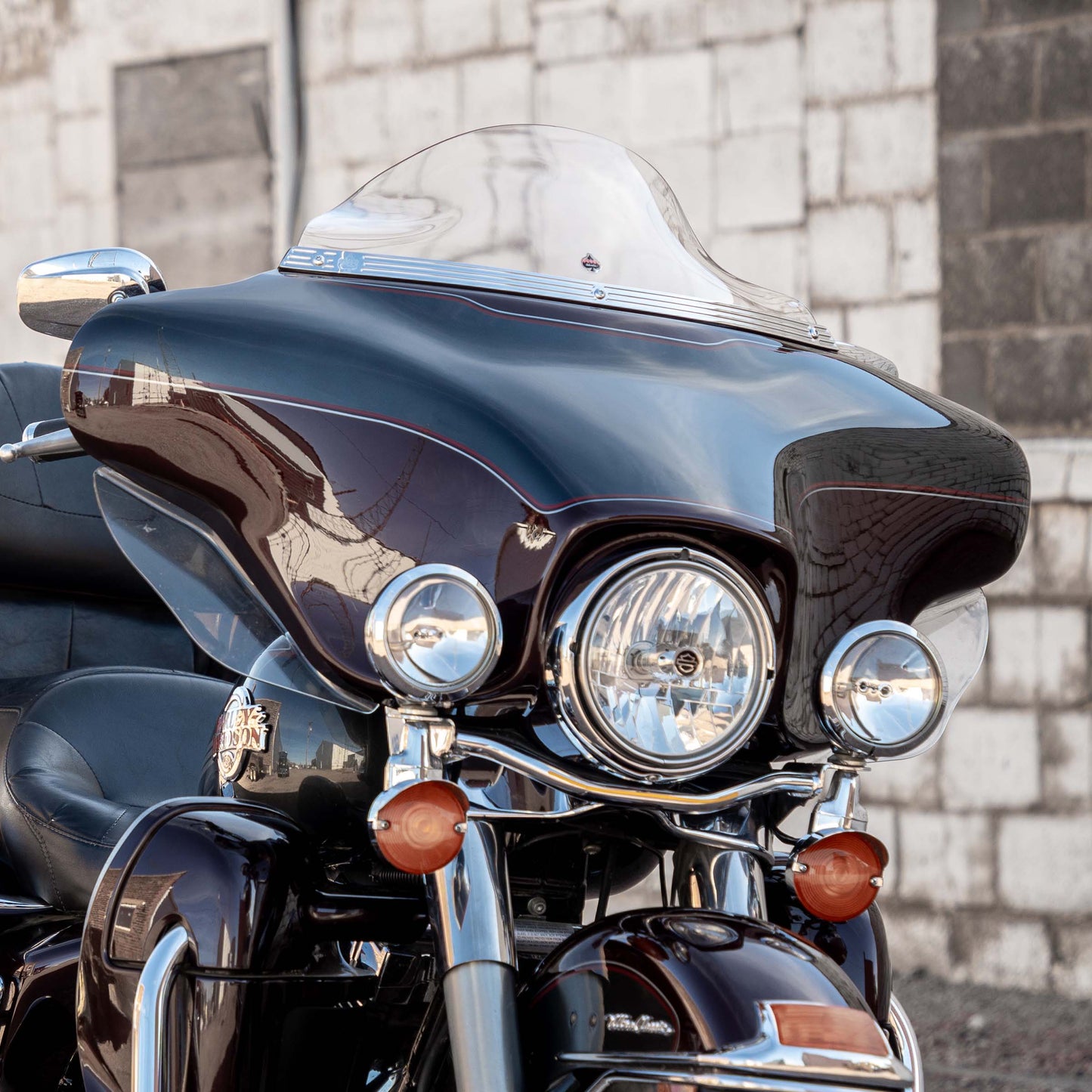 Klock Werks Flare Windshield for HD FLH '96-'13