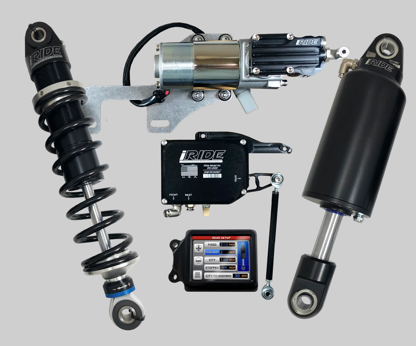 ThunderMax - iRide Rear Active Suspension for ‘14-‘20 Touring