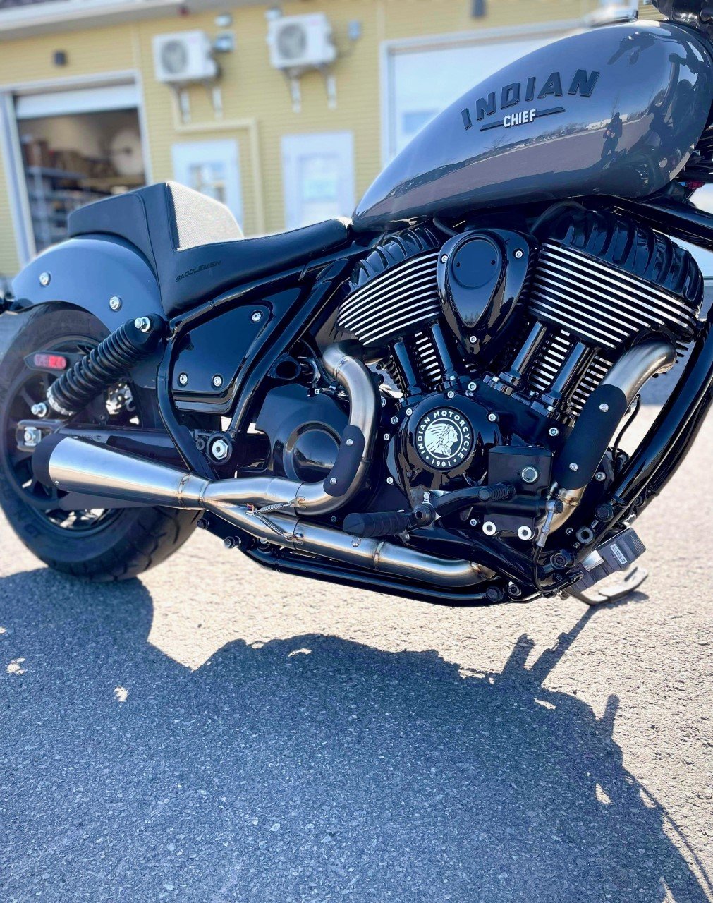 Indian on sale chief exhaust