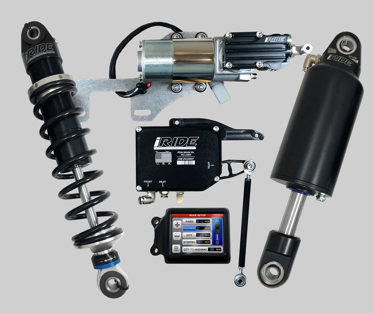 ThunderMax - iRide Front & Rear Active Suspension for ‘14-‘20 Touring