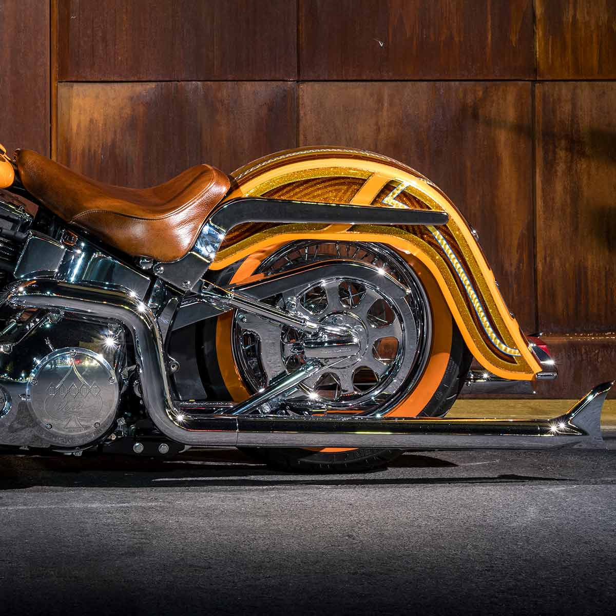 Klock Werks Benchmark Rear Fender for HD '00-'17 Softail