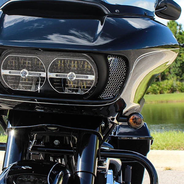 Klock Werks Fairing Side Vent Screens for HD Road Glide '15-'23