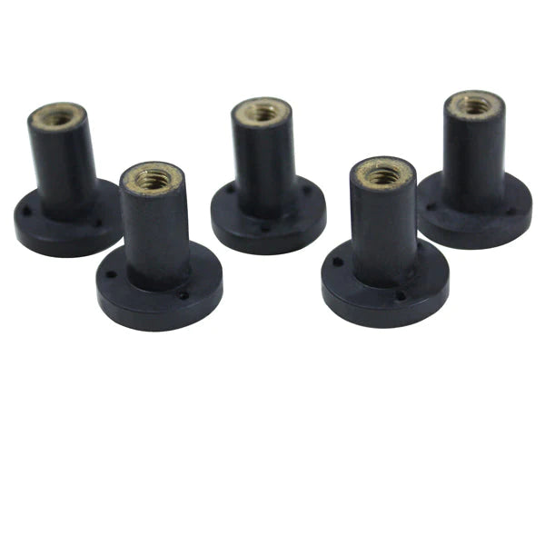 Klock Werks Flare Nuts for 98-13 FLTR, FXRP 5 Pack