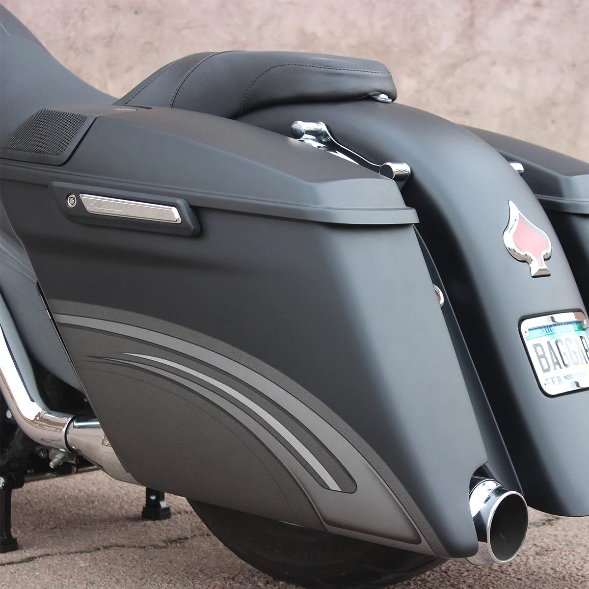 Klock Werks Saddlebag Hinge Inserts for HD FLH '14-'23 & FLTR '15-'23