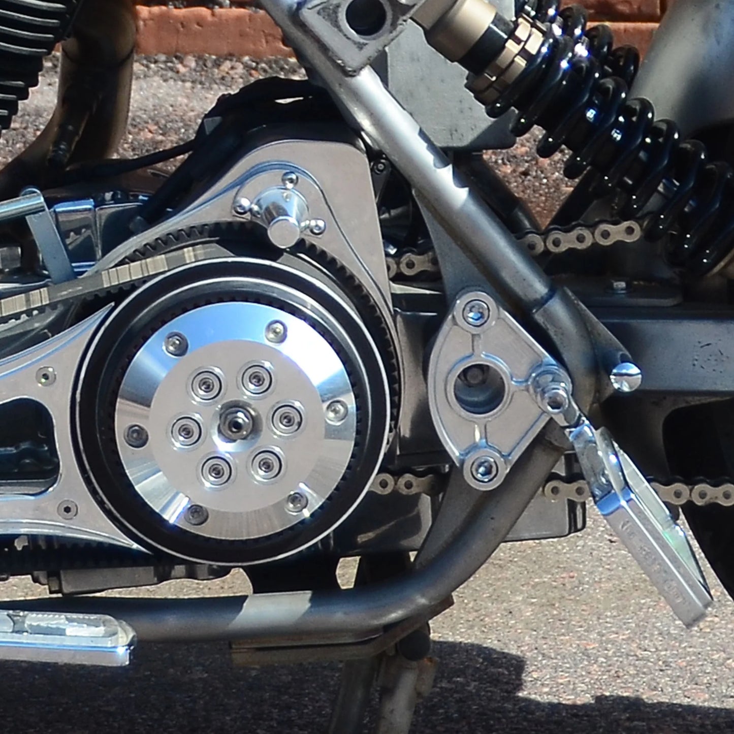 Klock Werks Trifecta FXR Swingarm Blocks