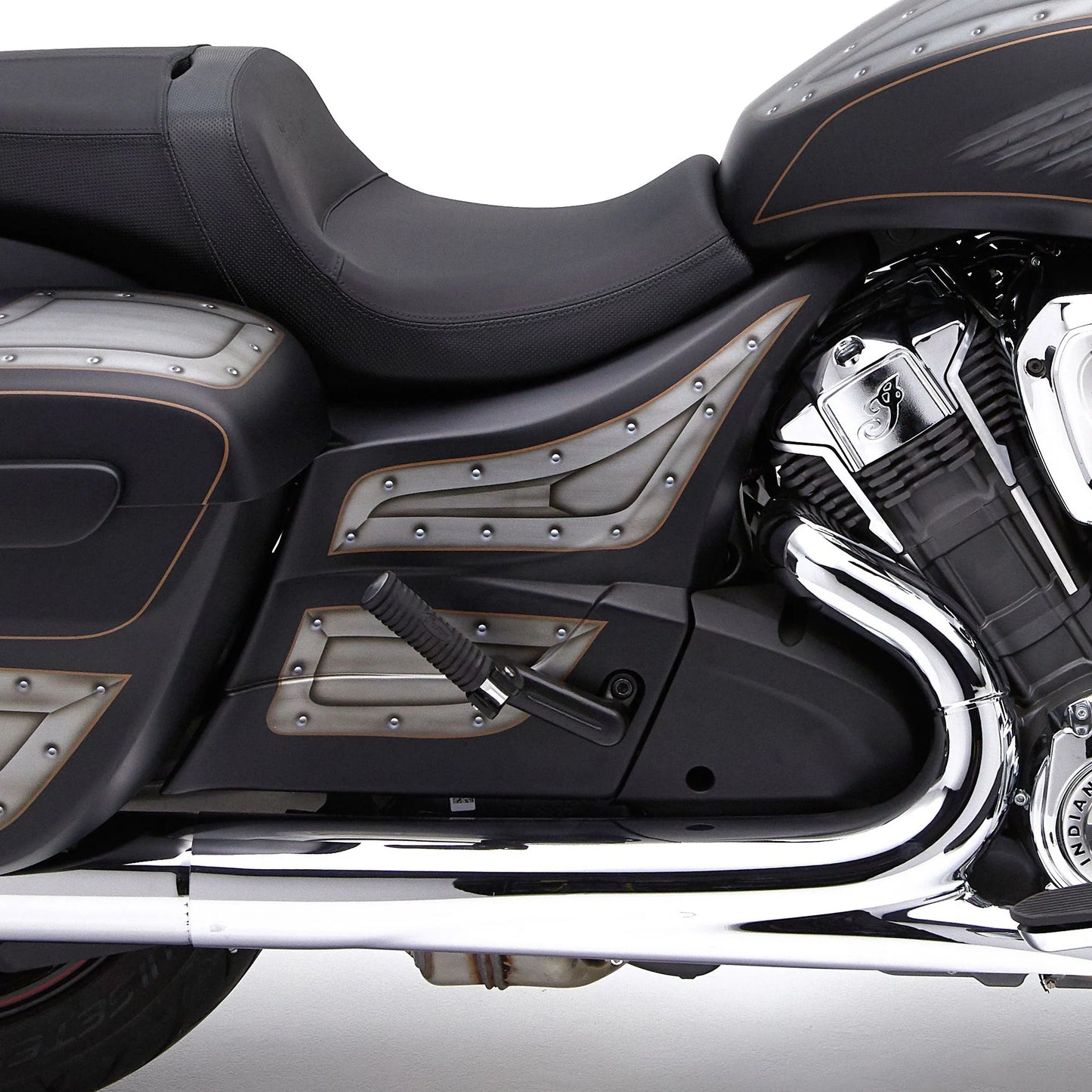 Klock Werks Reytelo Side Covers for Indian Challenger & Pursuit '20-'23