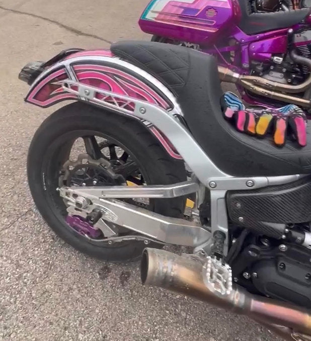 Destroyer Design Machined Into Your 18-up Softail Fender Struts – GAS ...