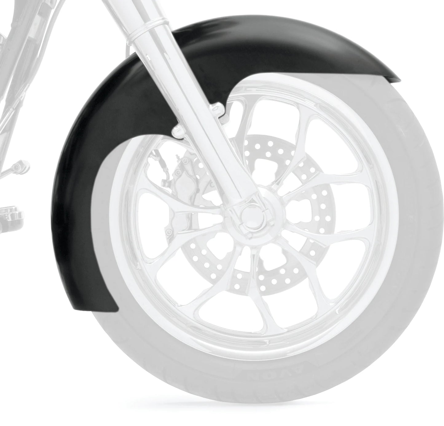 Klock Werks Tire Hugger Front Fender for HD '83-'13 Touring Models