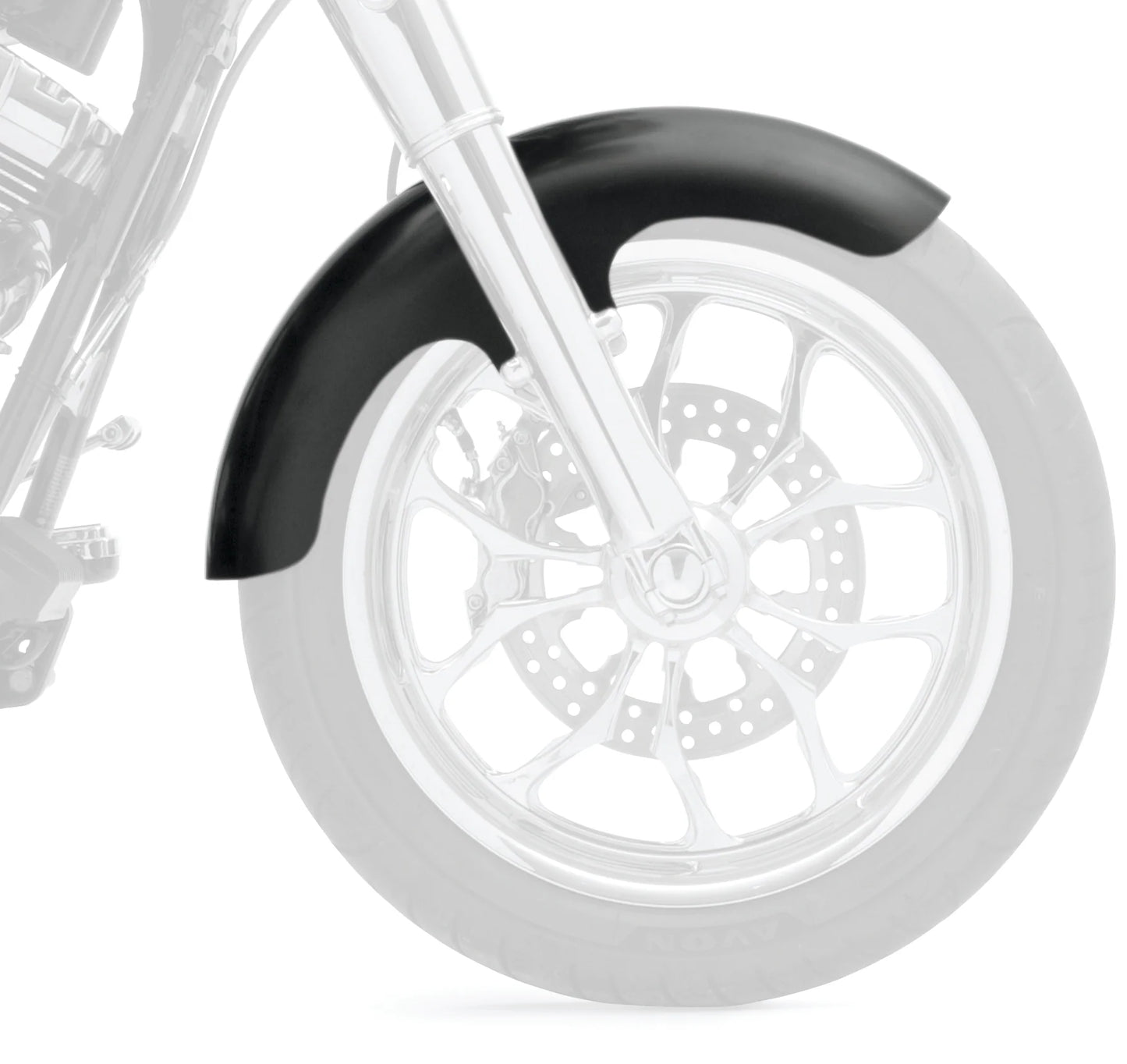 Klock Werks Tire Hugger Front Fender for HD '83-'13 Touring Models