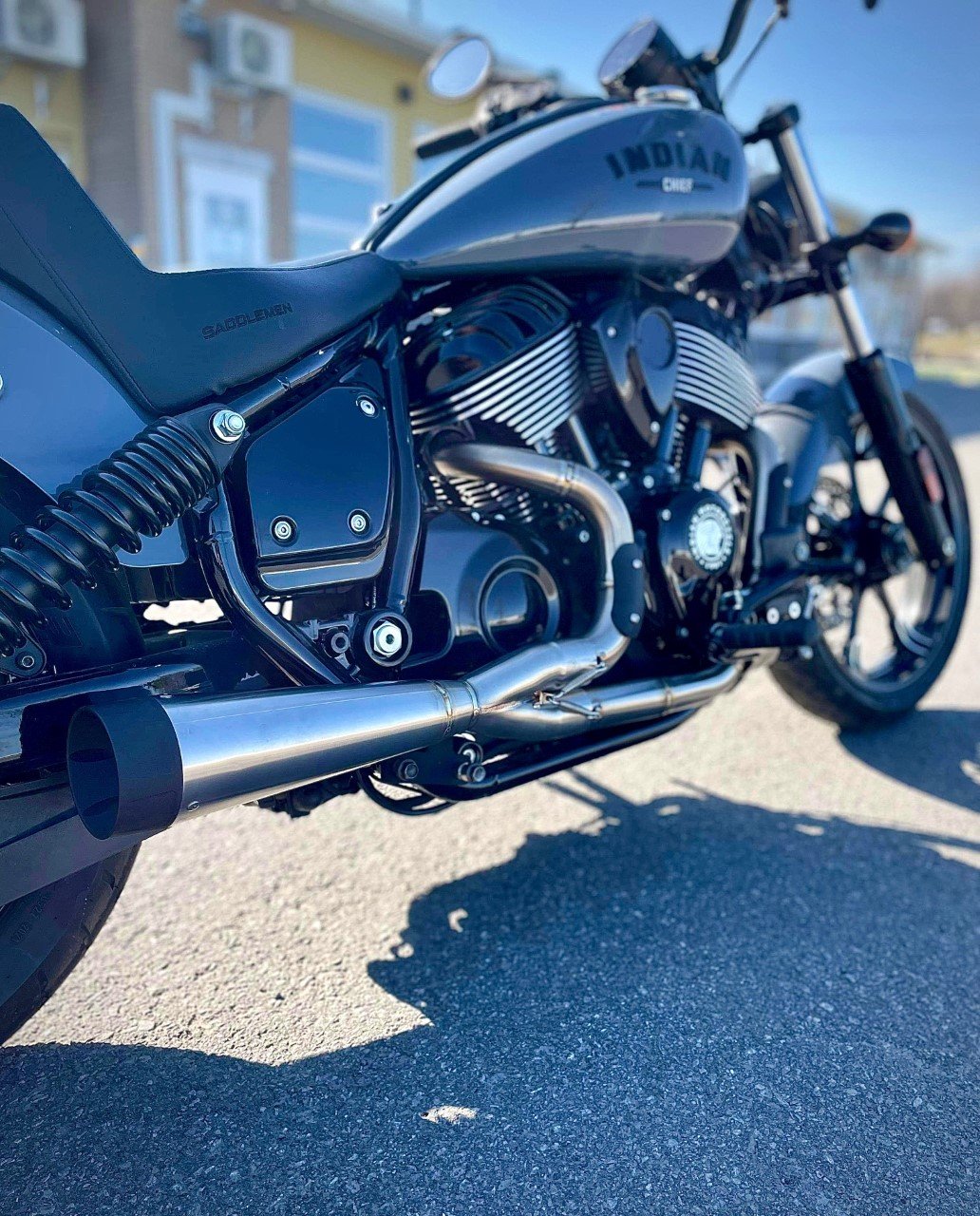 SPB FAB Indian Chief Exhaust