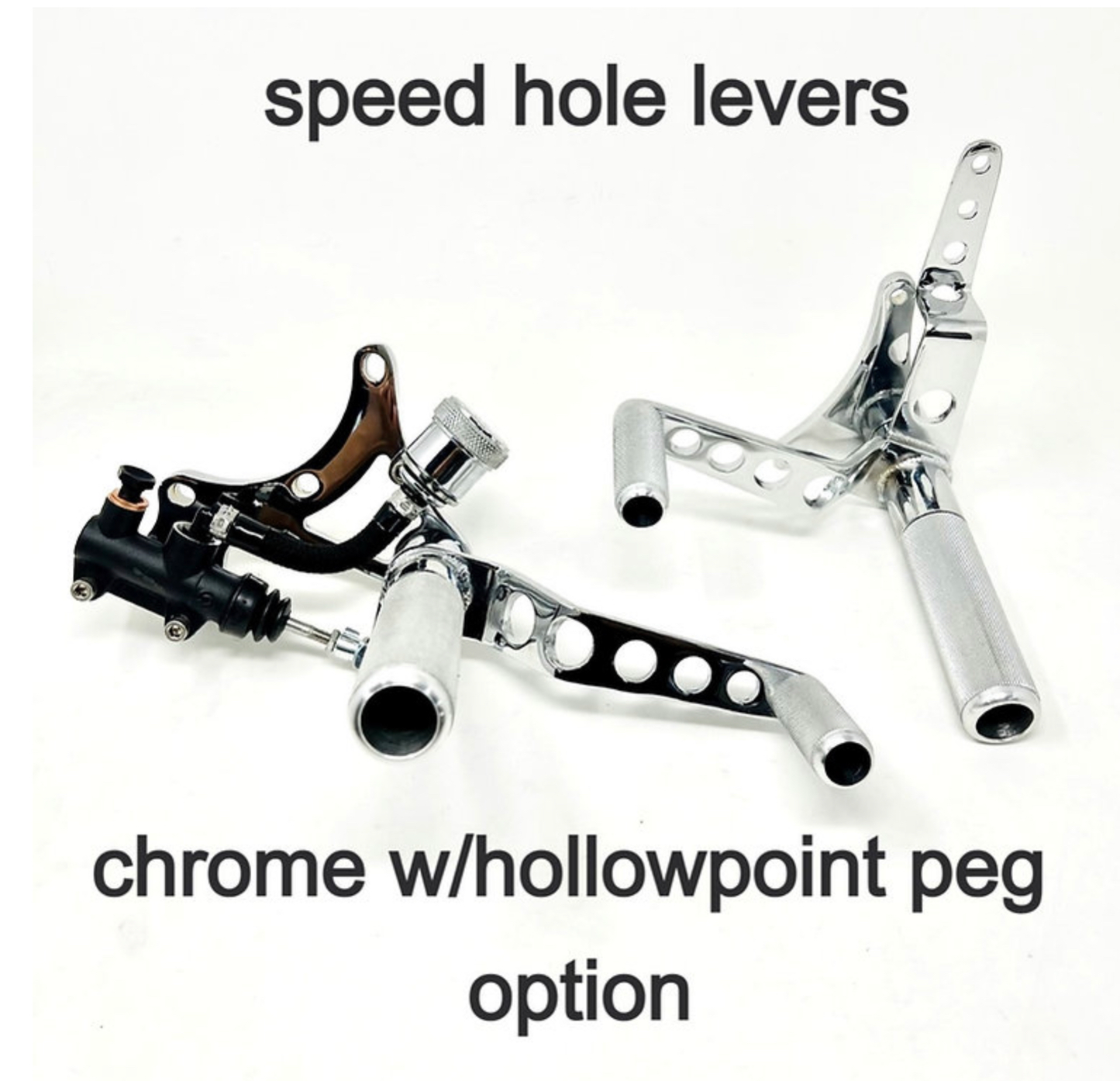 DMR Mid Controls for Harley 5/6 Speed EVO Trans with Open Belt Drive