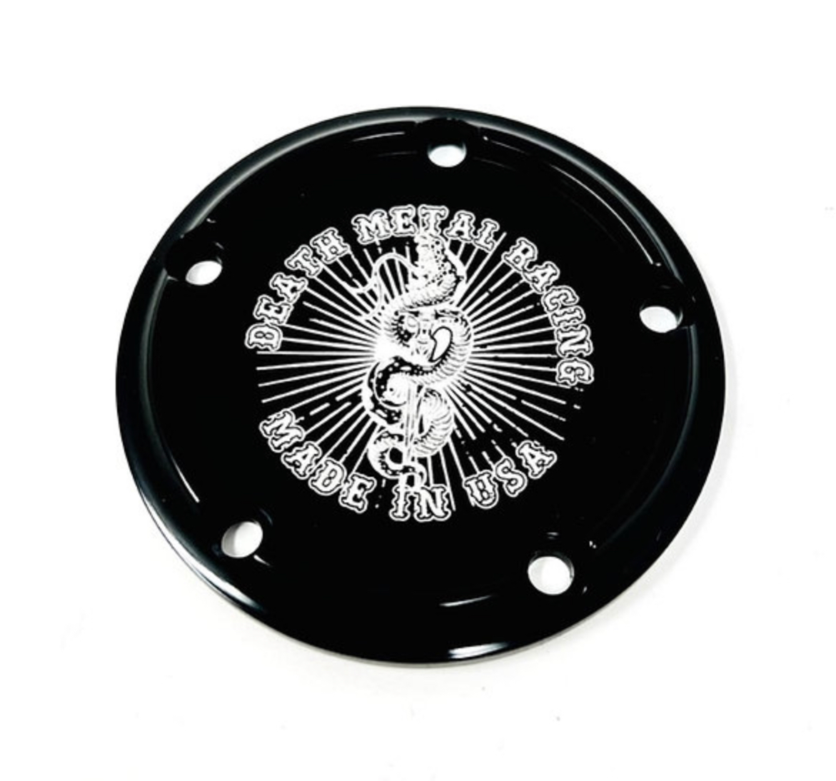 DMR Black Twin Cam 5 Hole Ignition Covers