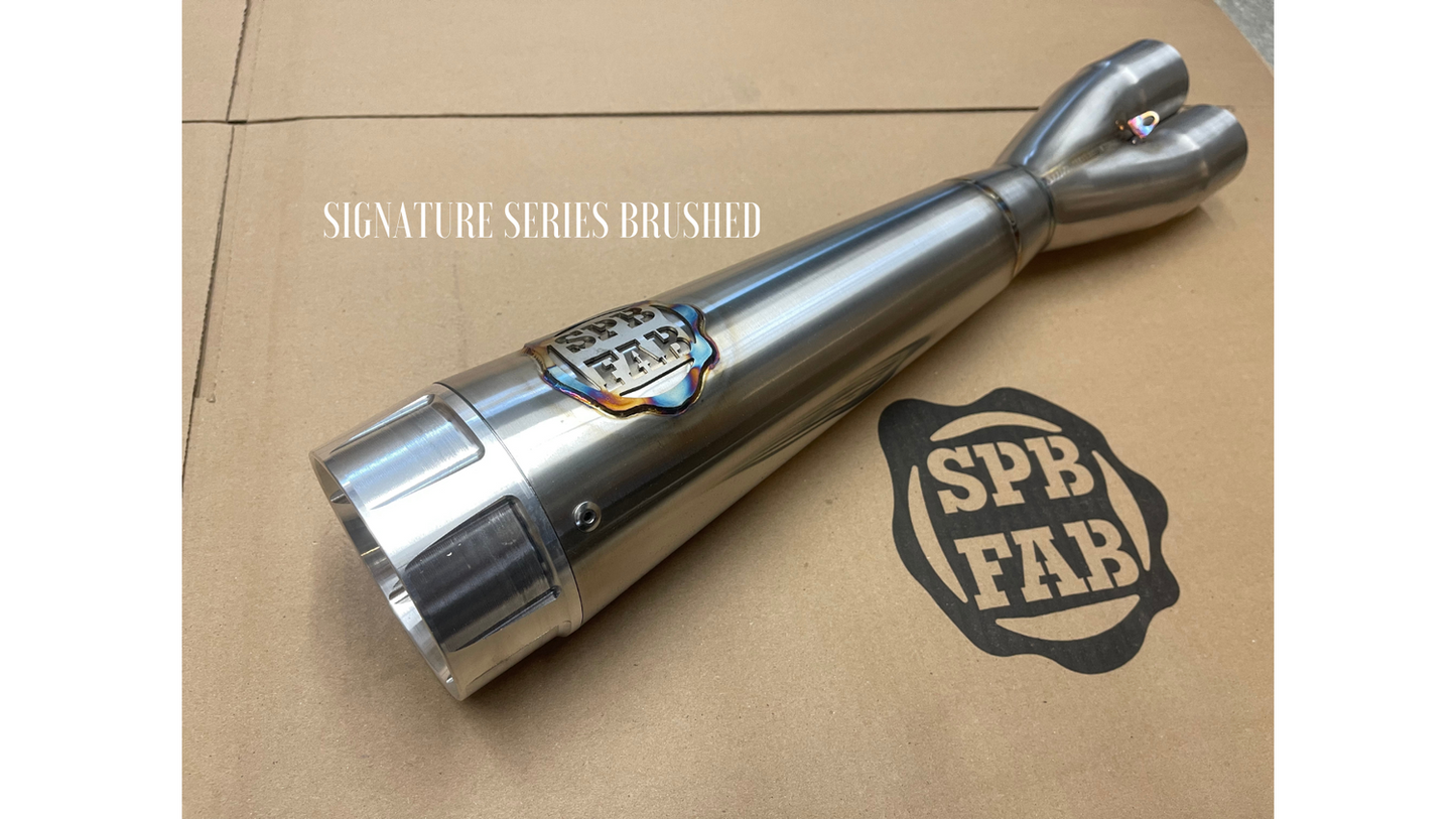 SPB FAB Dyna Wrap Around Exhaust