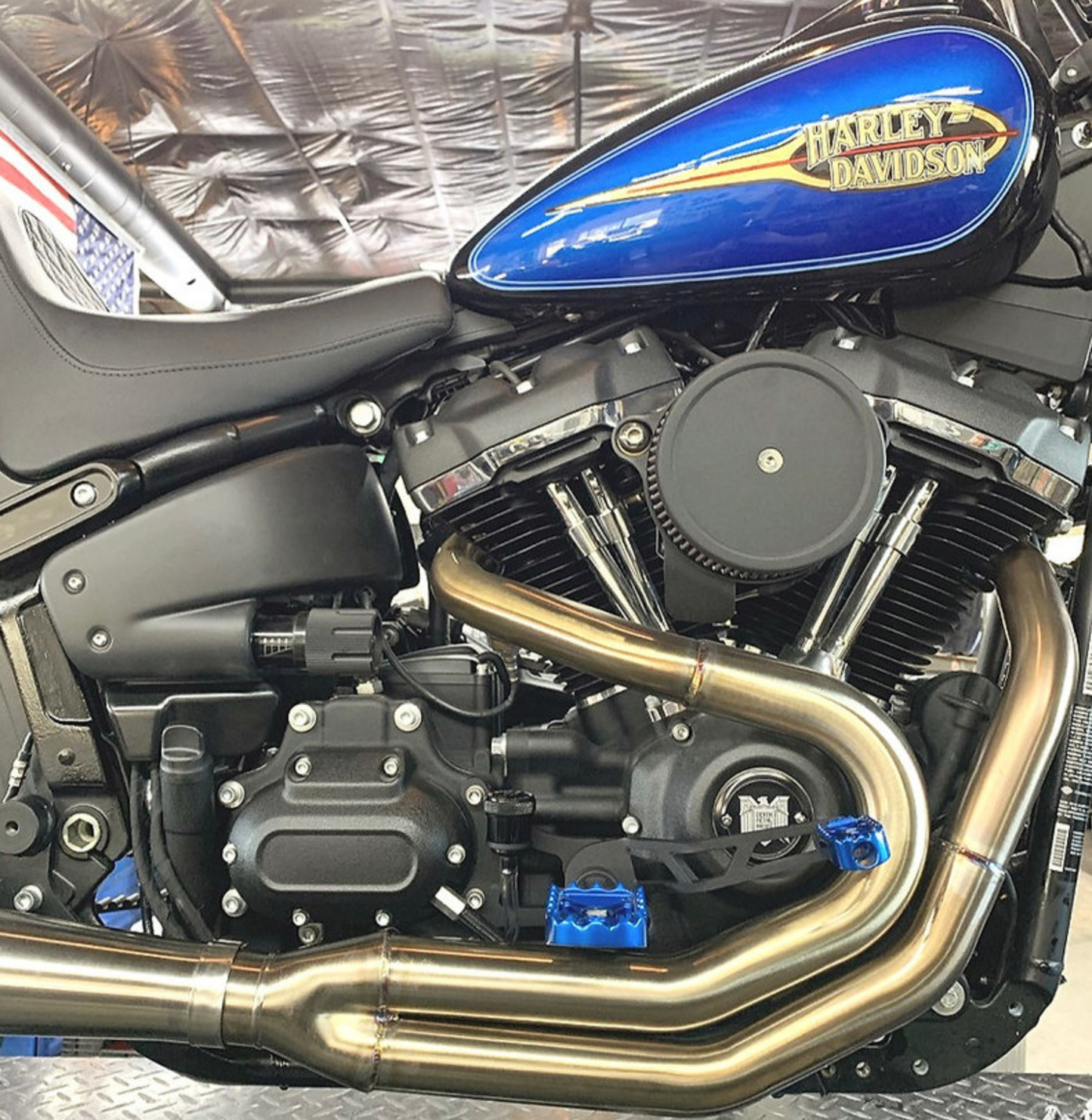 DMR 2018-up Softail Mid Controls for Factory Enclosed Primary