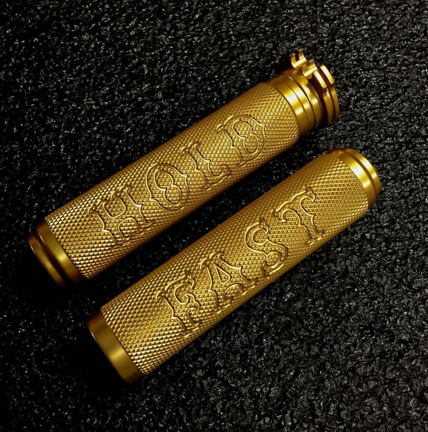 DMR Knurled Grips with Design