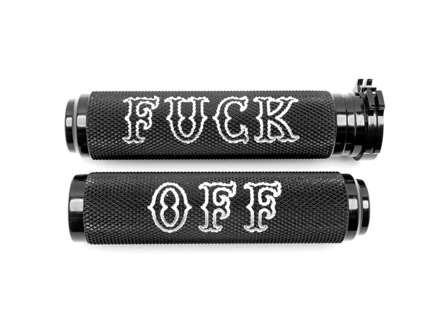 DMR Knurled Grips with Design