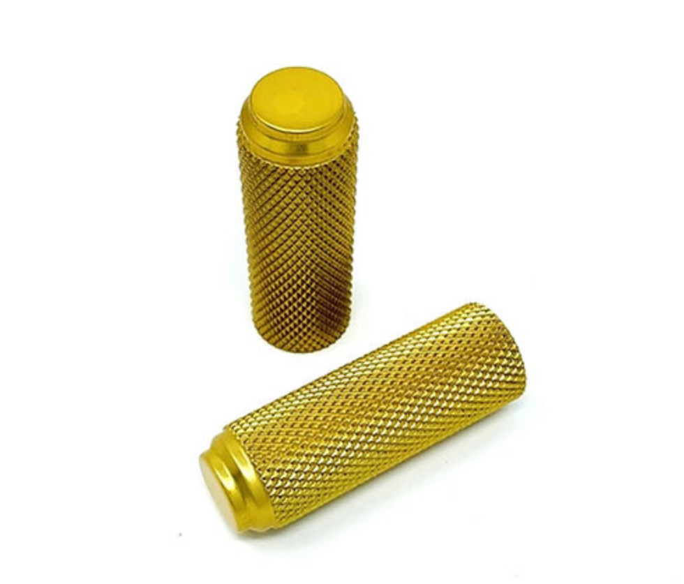 DMR Polished Knurled Toe Pegs