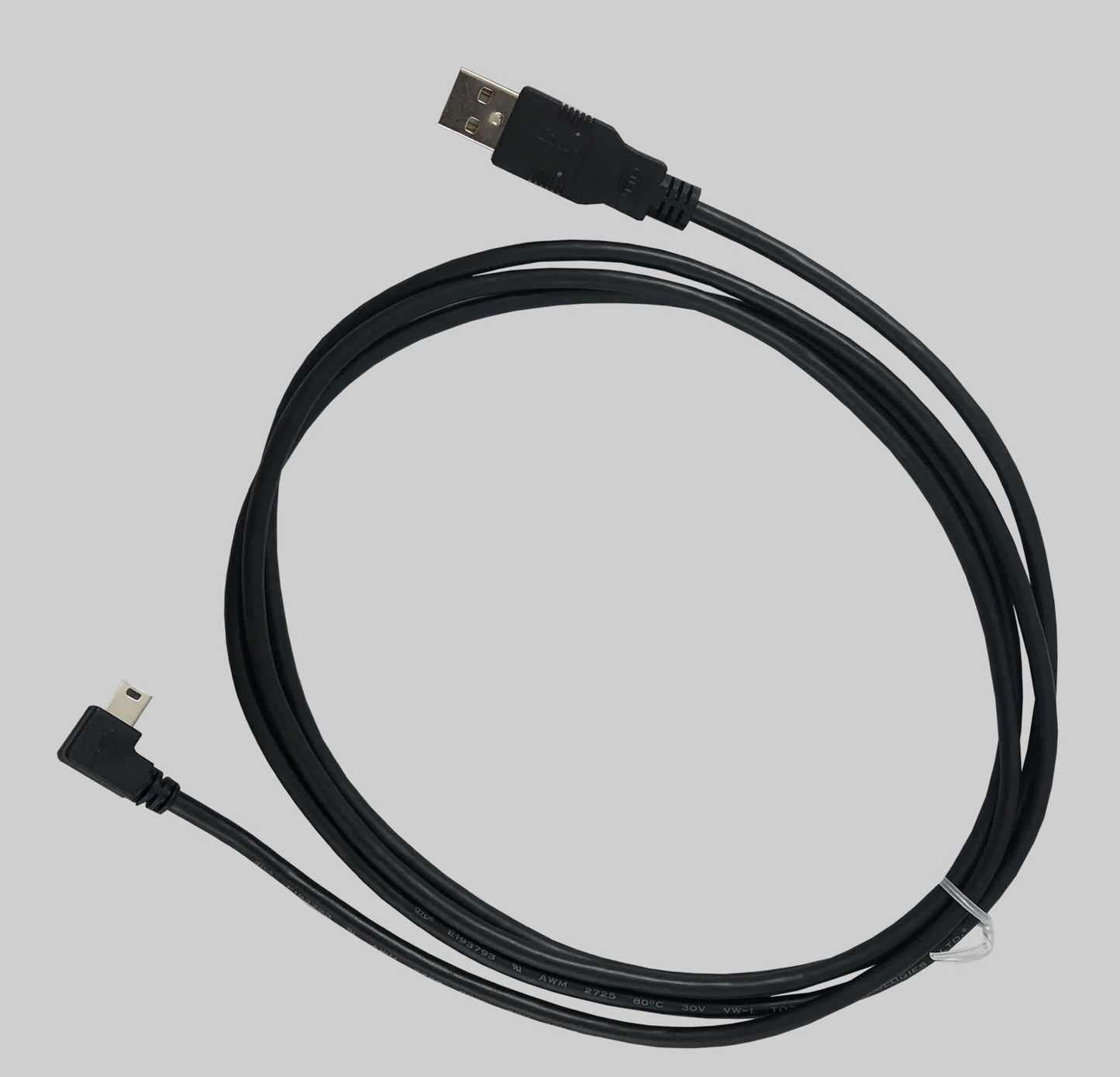 ThunderMax - Mini USB Data Cable 6’ 90 Degree