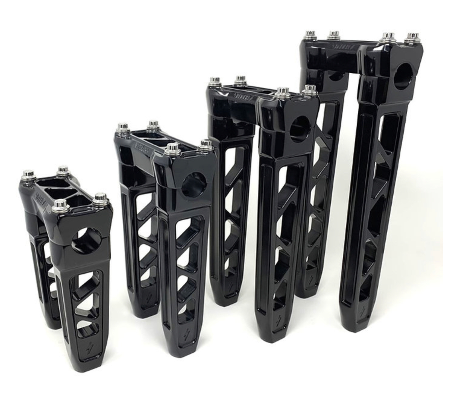 DMR Version 2 Straight Destroyer Risers – GAS: Paint & Performance