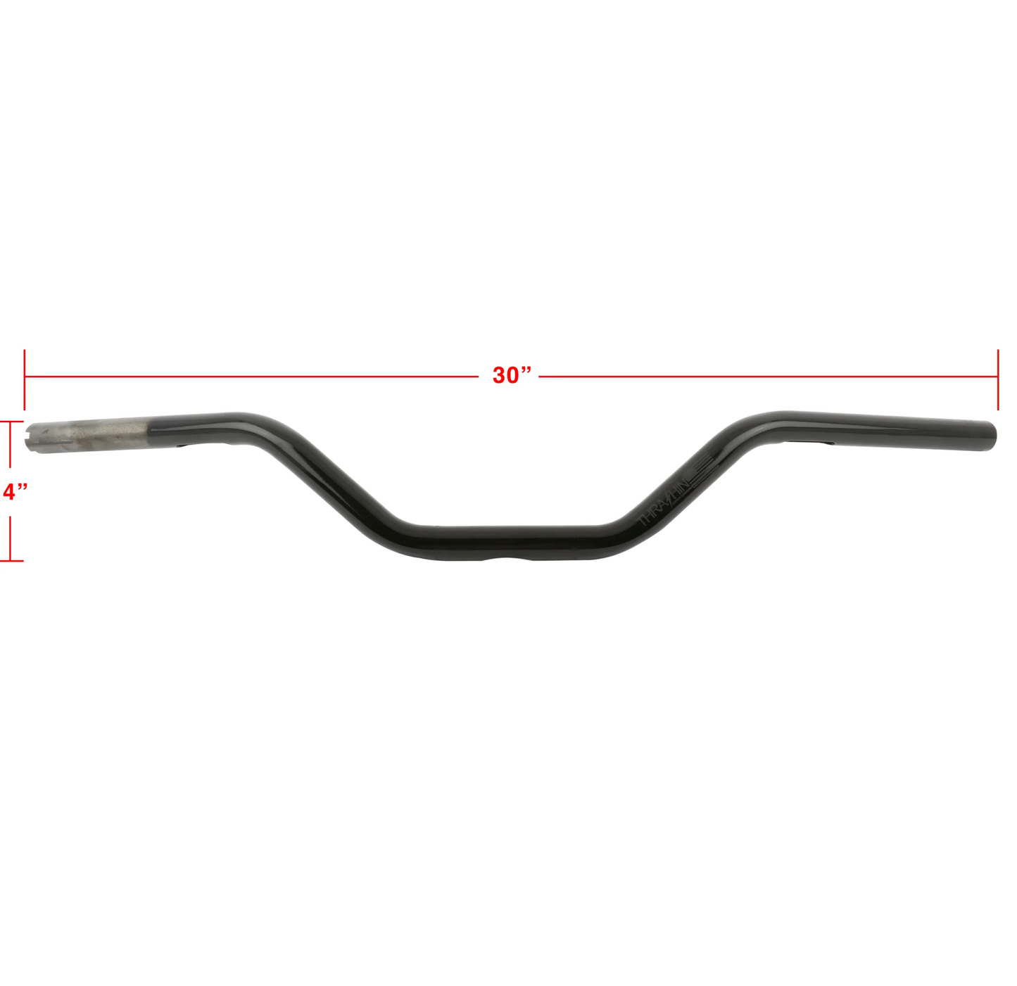 Thrashin Supply Mid Bend Bars - Black