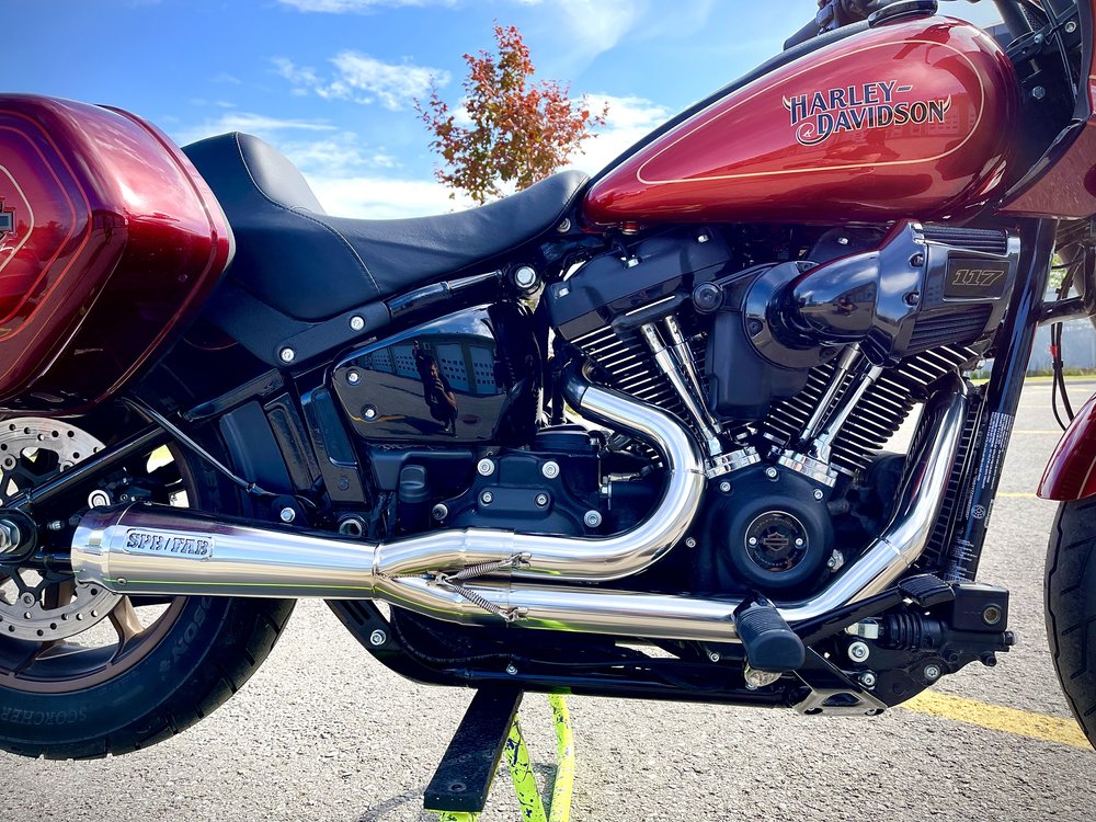 SPB FAB HIGH OUTPUT SOFTAIL M8 Exhaust